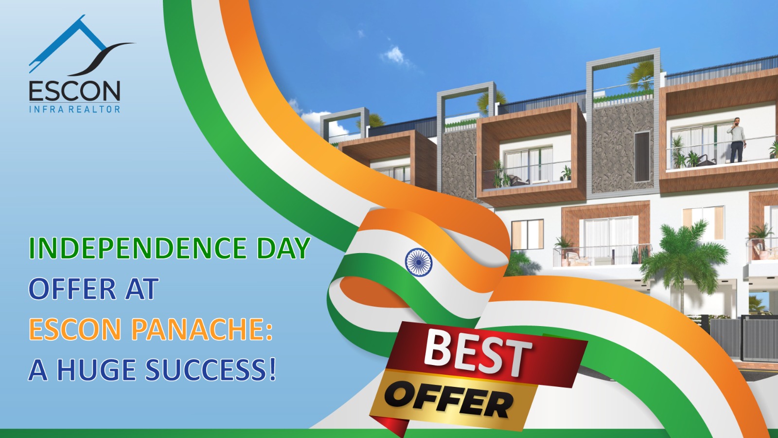 Independence Day Offer at Escon Panache