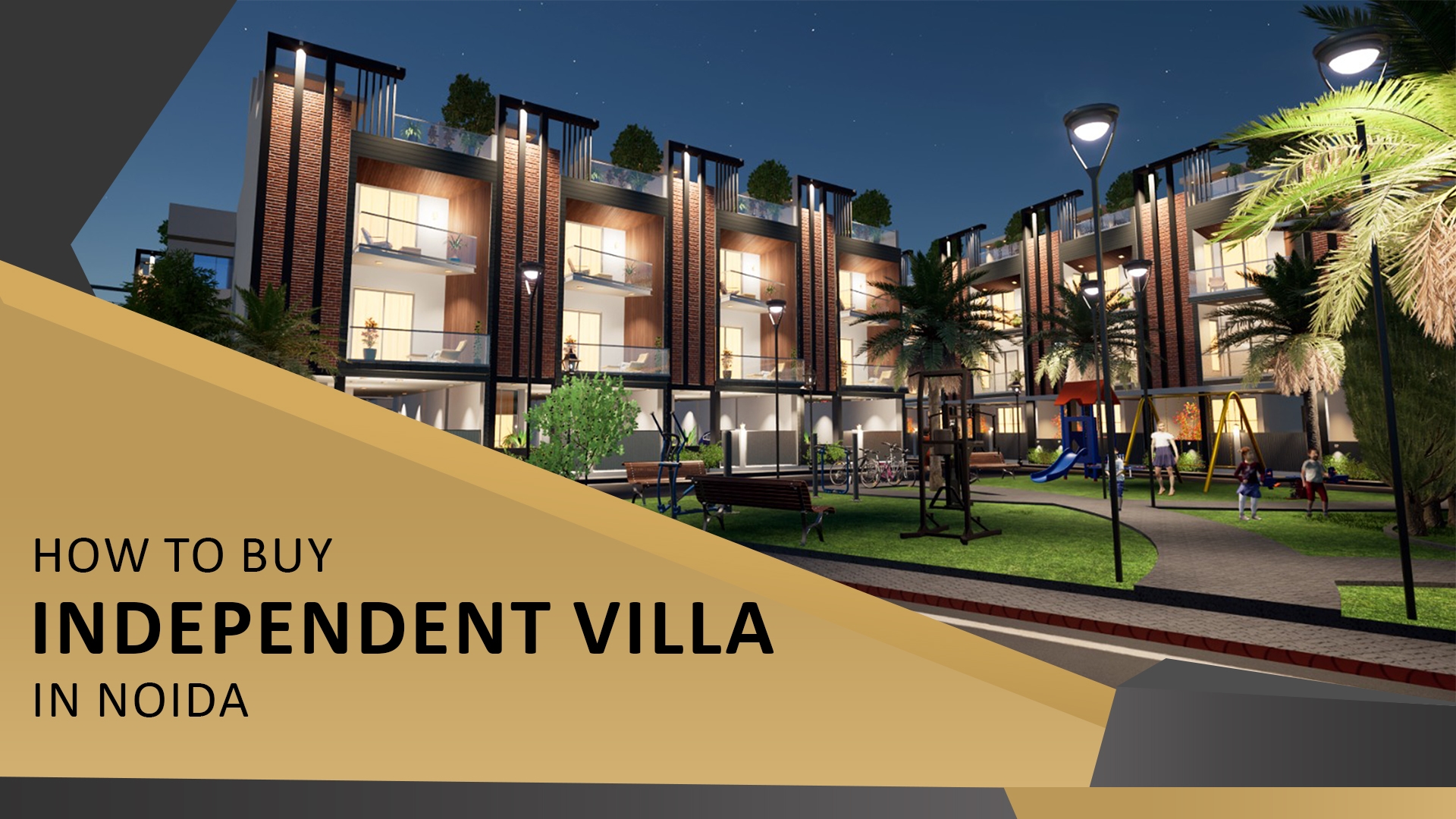 independent villa in noida